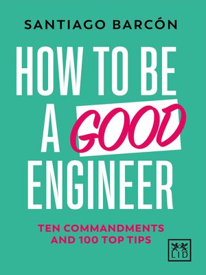 cover image of How to be a good engineer